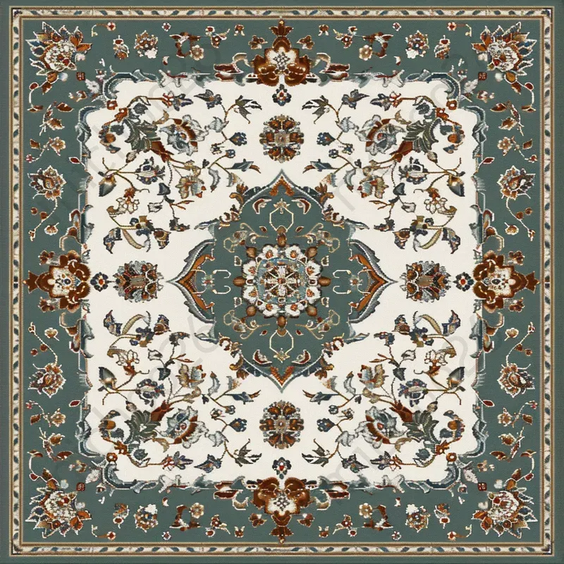 Middle Eastern Ornate Carpet Patterns