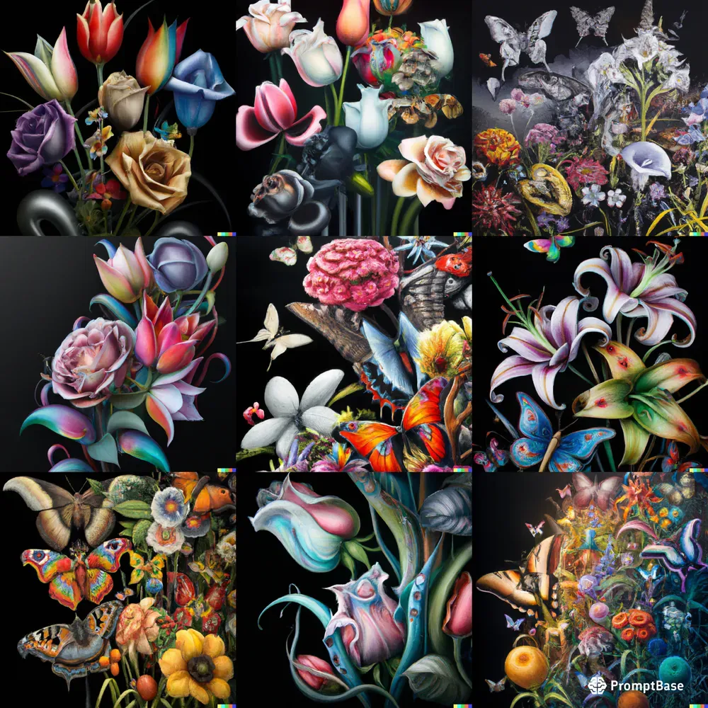 Beautiful Paintings Of Flowers
