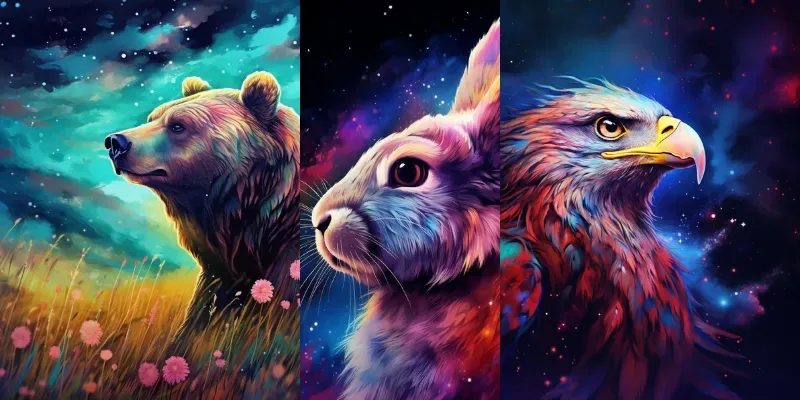 Galactic Animals generated by undefined