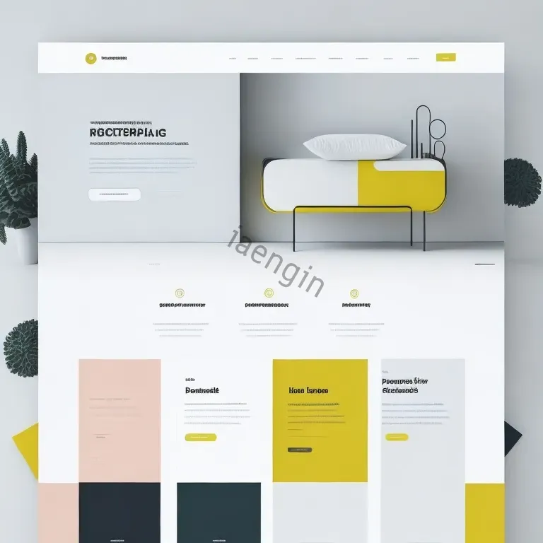 Contemporary Website Mockups