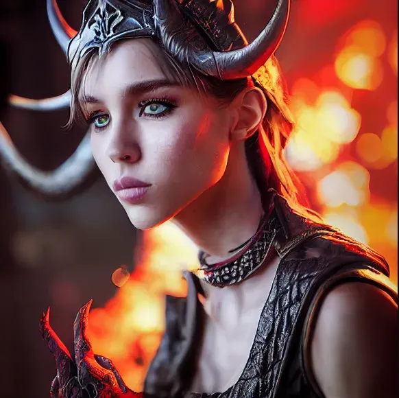 Realistic Female Rpg Avatar