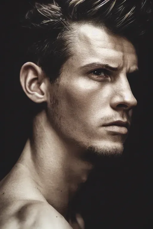 Photorealistic Portraits Of Attractive Men