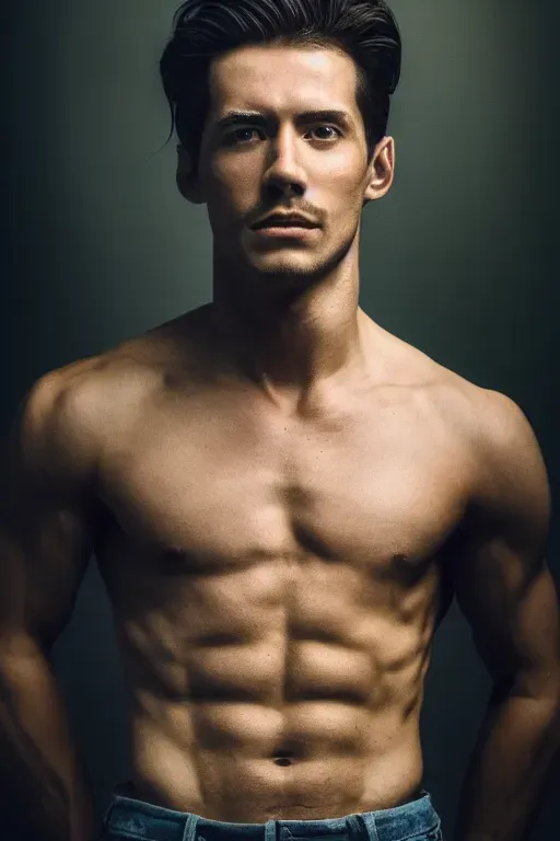 Photorealistic Portraits Of Attractive Men