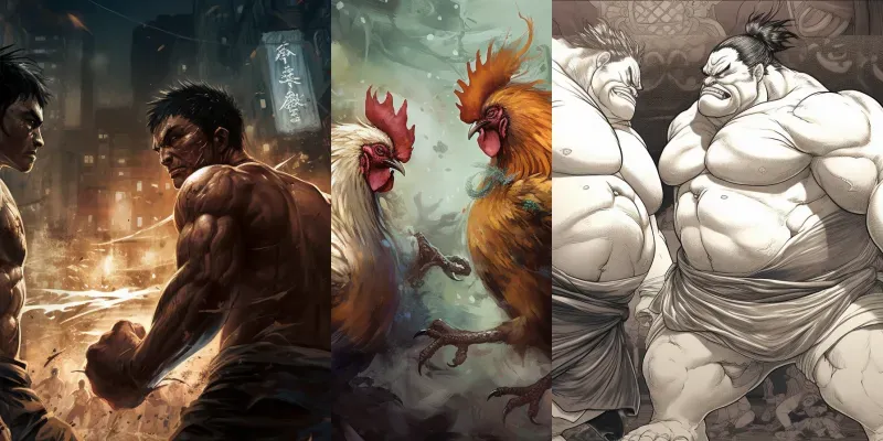 Epic Clash Anime Battle Royales generated by undefined