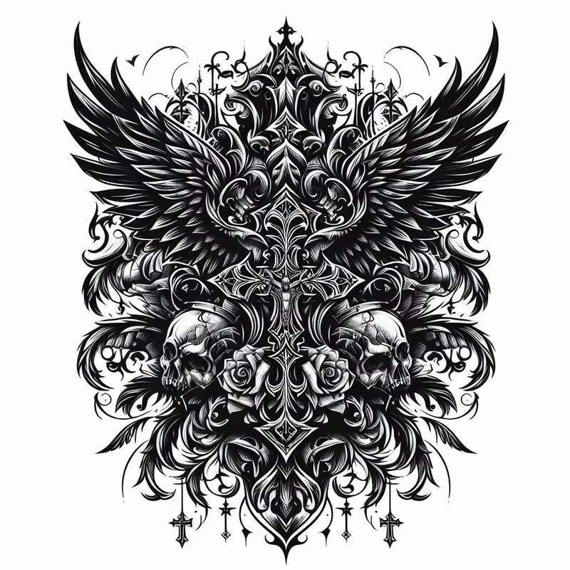 Intricate Gothic Tattoo Designs
