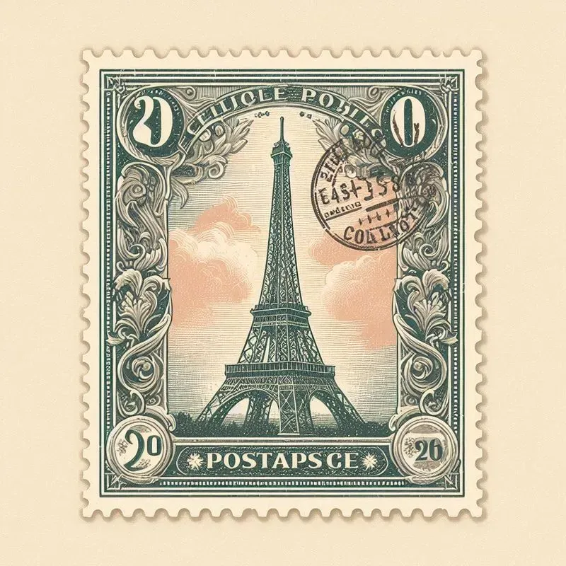 Timeless Treasures Postage Stamps