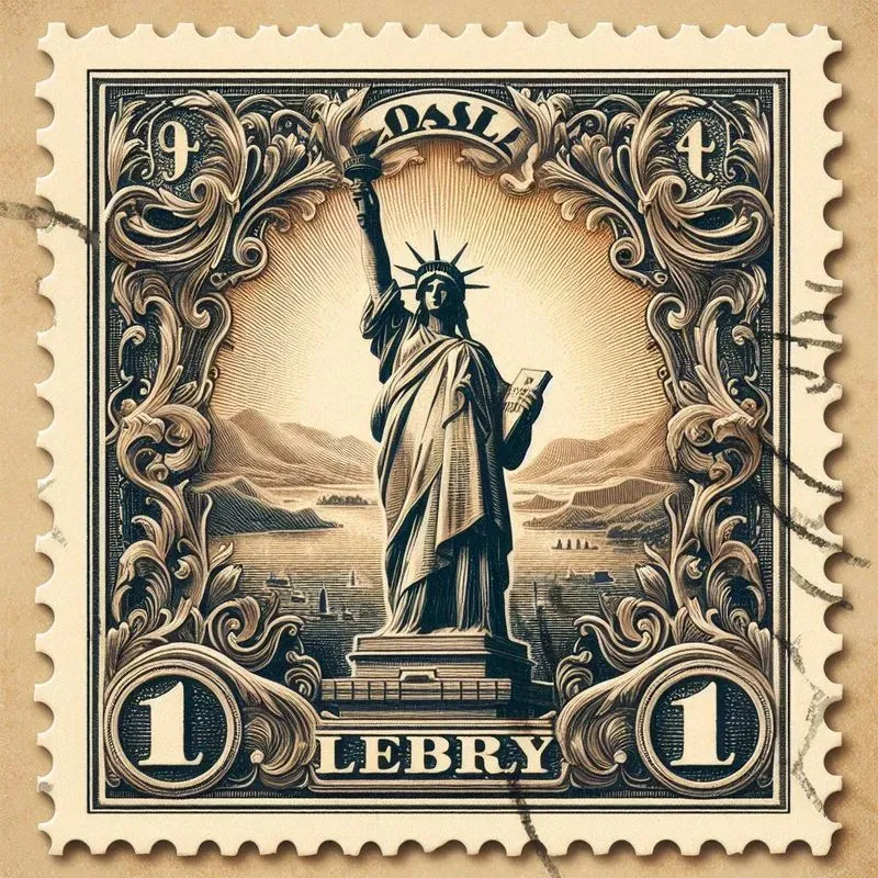 Timeless Treasures Postage Stamps