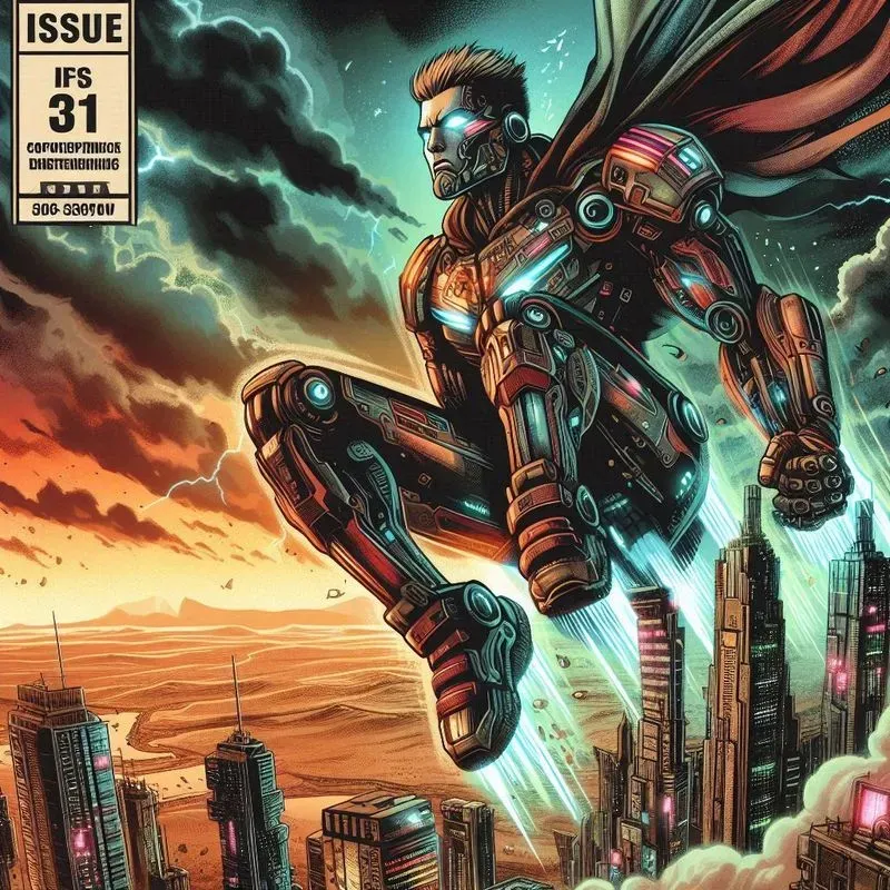 Dynamic Comic Book Cover Ideas