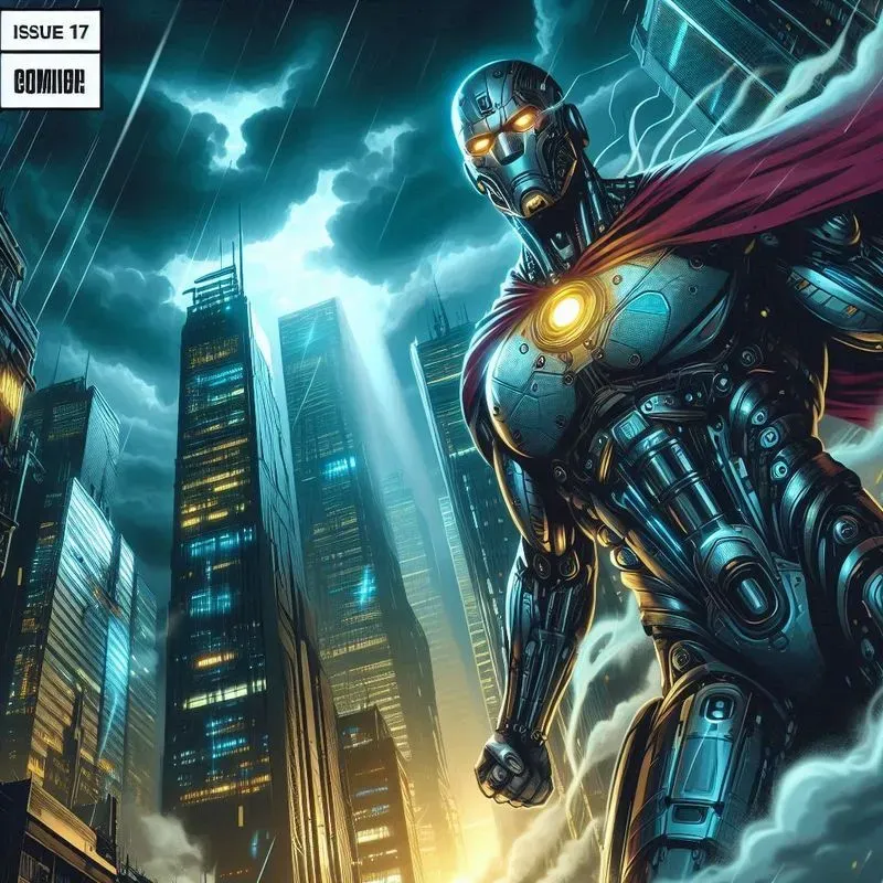 Dynamic Comic Book Cover Ideas