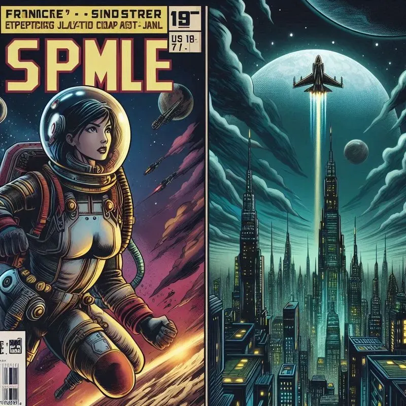Dynamic Comic Book Cover Ideas