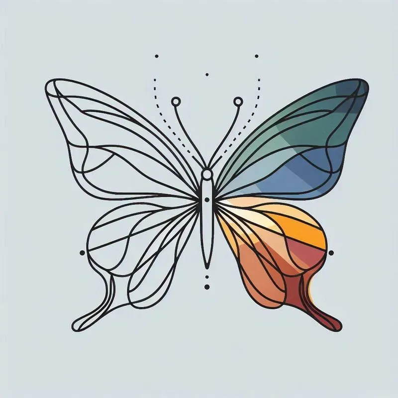 Oneline Symmetry Logo Designs