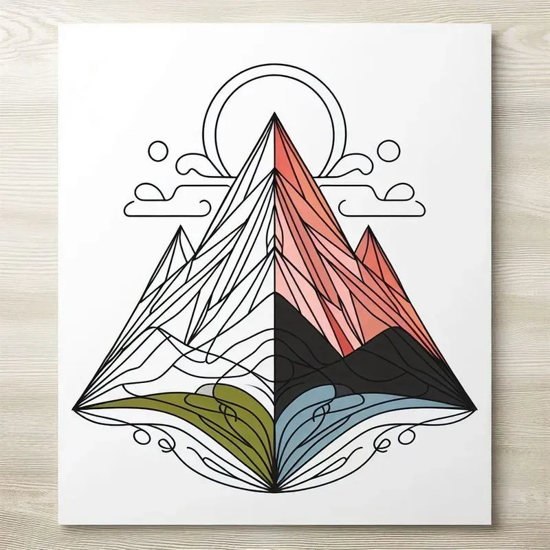 Oneline Symmetry Logo Designs