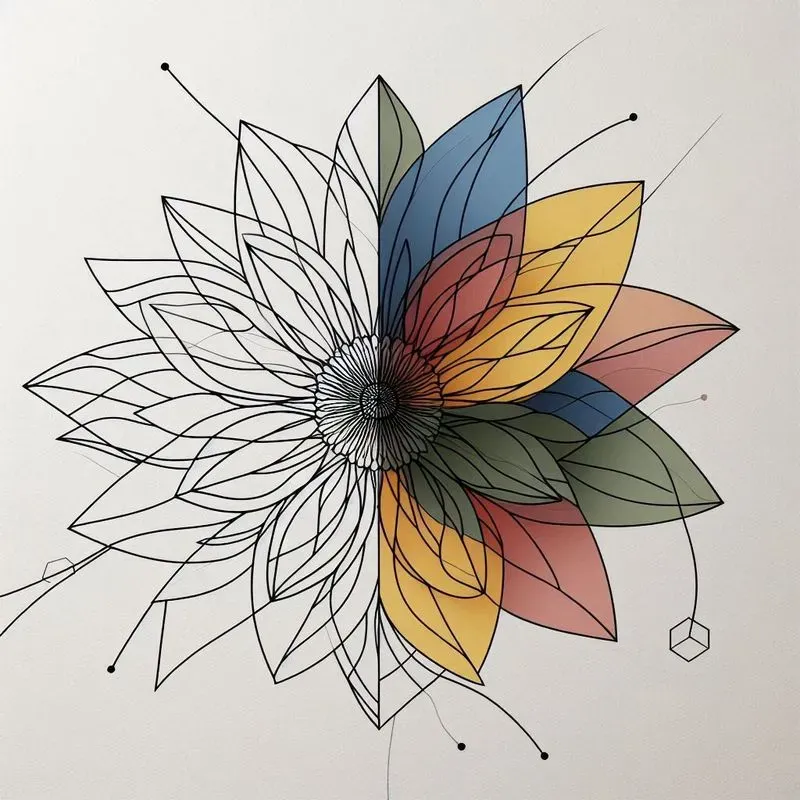 Oneline Symmetry Logo Designs