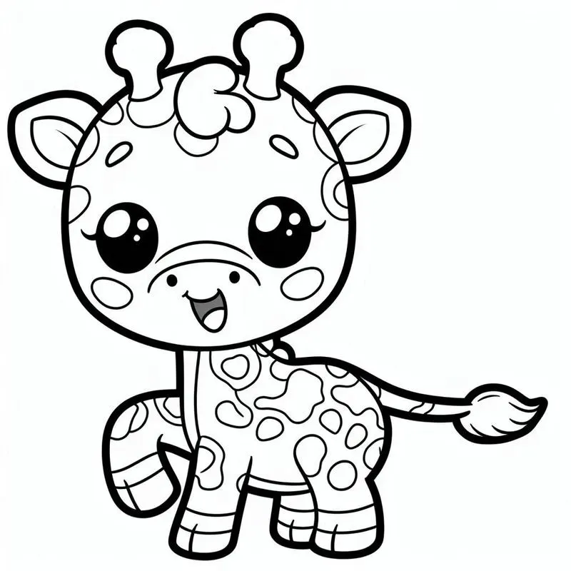 Simple Animal Coloring Pages For Kids