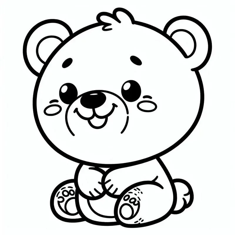 Simple Animal Coloring Pages For Kids