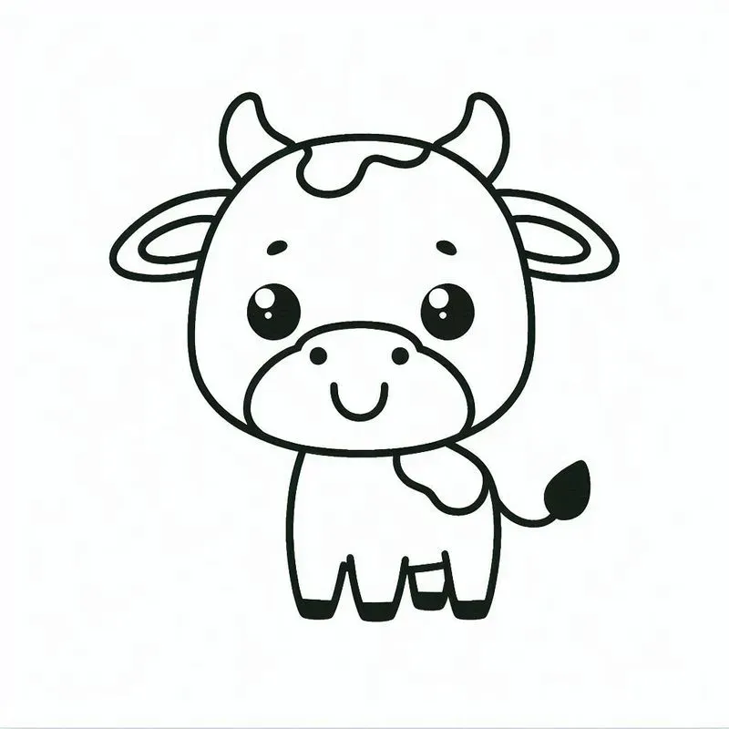 Simple Animal Coloring Pages For Kids