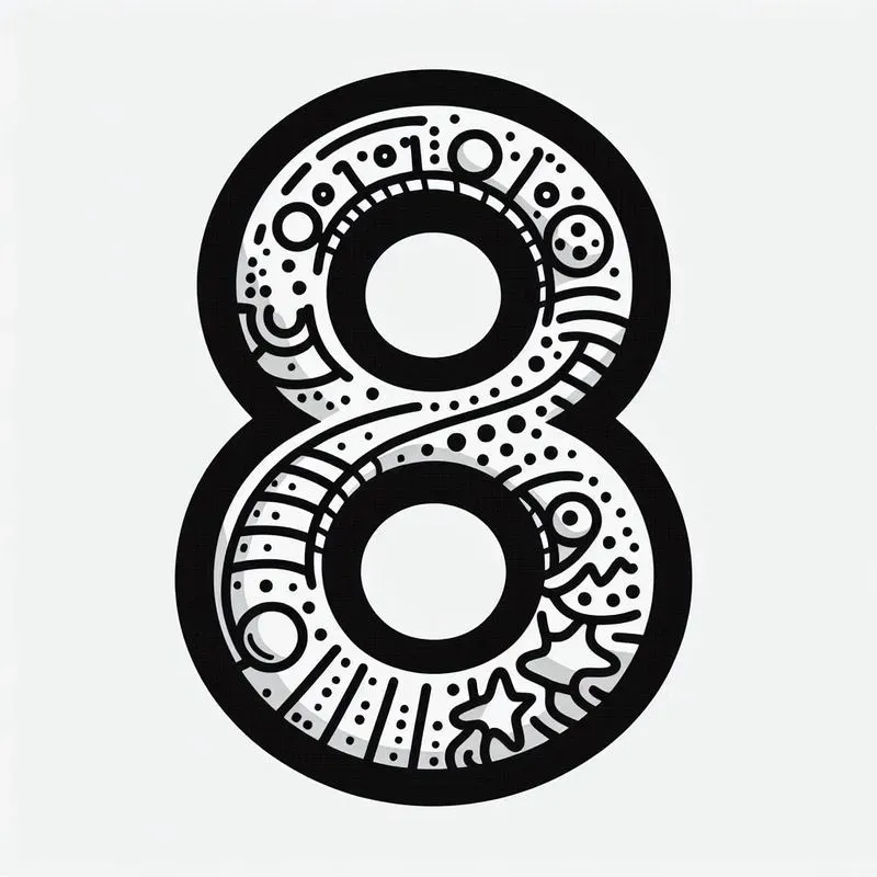 Coloring Pages Numbers For Kids