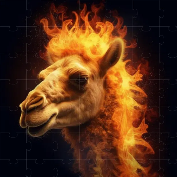 Fire Animals - Portrait