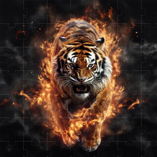 Fire Animals - Portrait