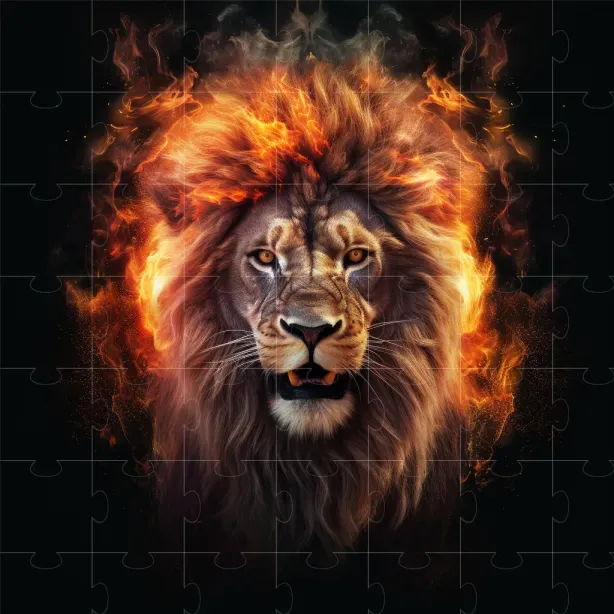 Fire Animals - Portrait