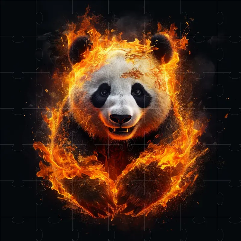 Fire Animals - Portrait