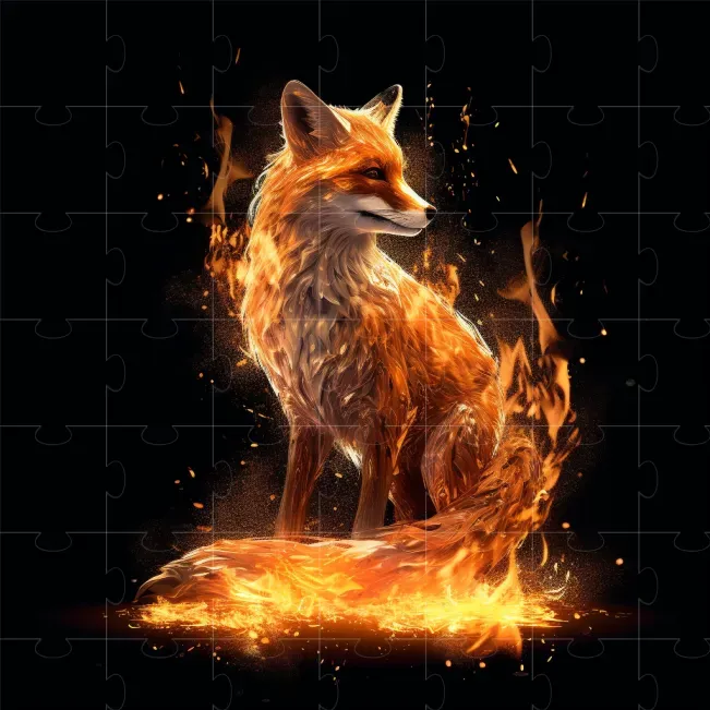 Fire Animals - Portrait