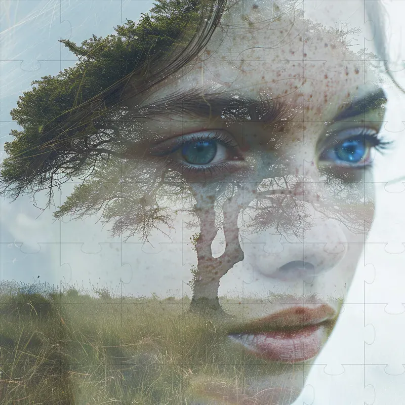 Double Exposure Portraits