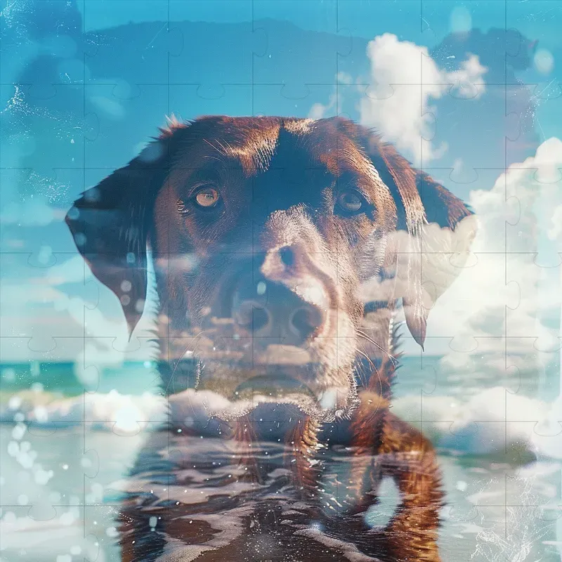 Double Exposure Portraits
