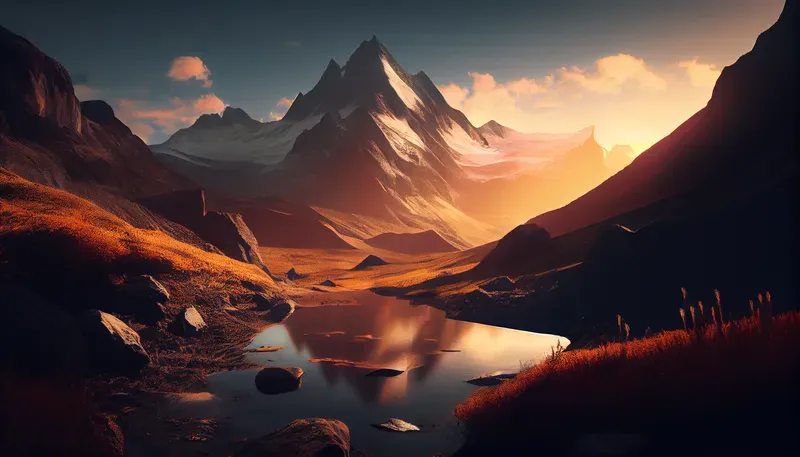Surrealist Art With Warm Tones