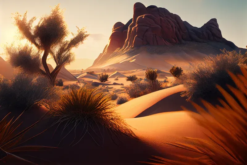 Surrealist Art With Warm Tones