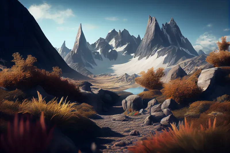 Surrealist Art With Warm Tones