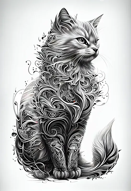 Clean Art For Tattoos Or Coloring Books