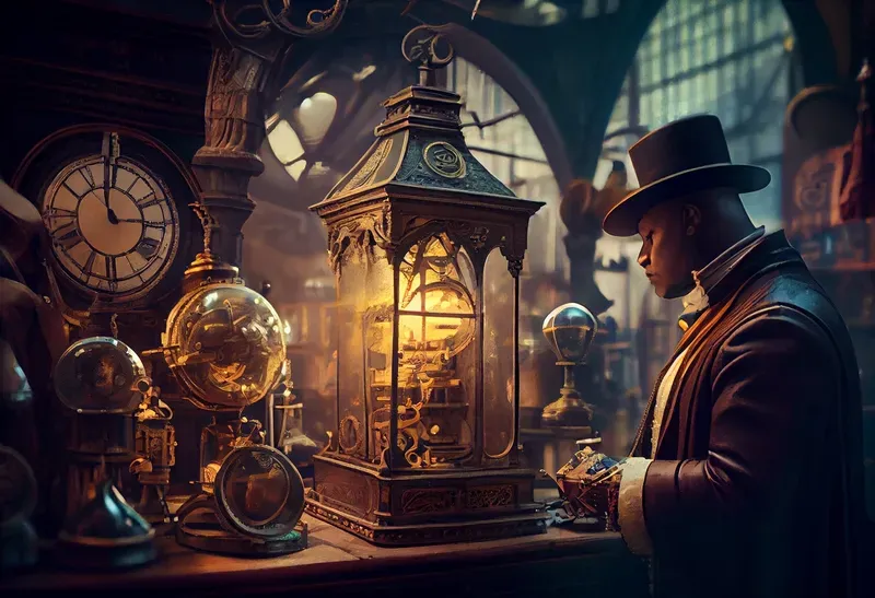 Realistic Steampunk Scenes