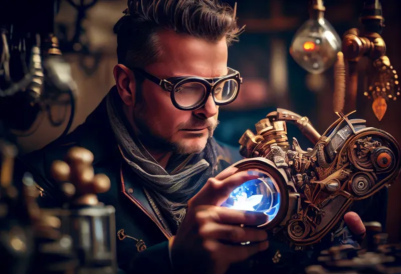 Realistic Steampunk Scenes