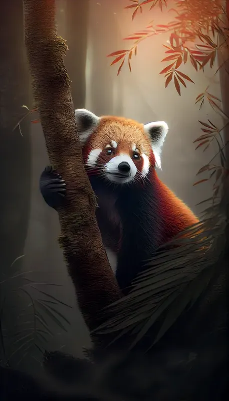 Photorealistic Animals In Minimalistic Style