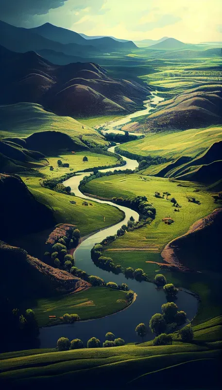 Photorealistic Environments Surrealism