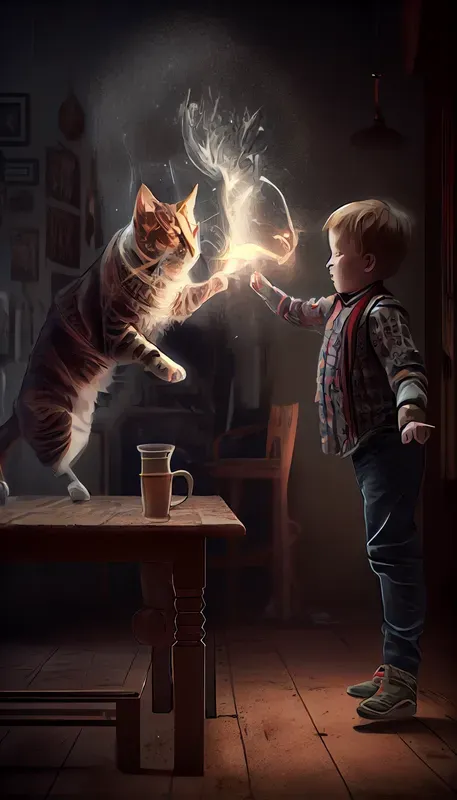 Dynamic 2D Art Illustrations Realism