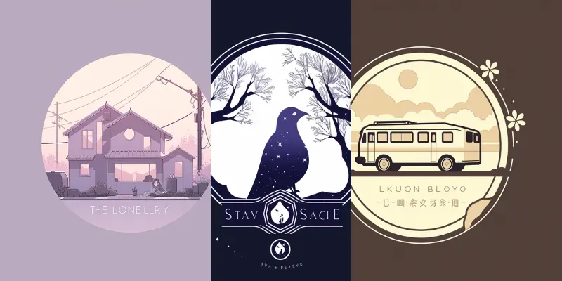 Artistic Circular Logos generated by undefined