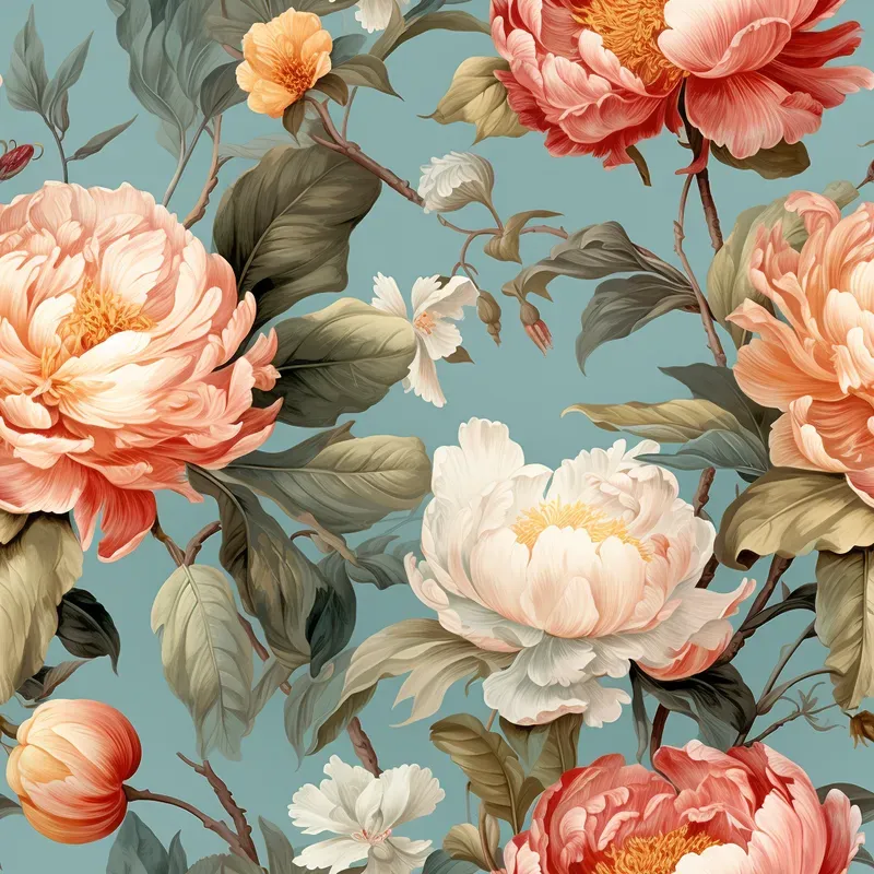 Subtle Baroquestyle Elegant Patterns