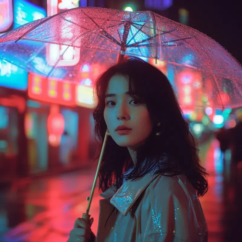 1980s Vibrant Glam Film Aesthetics