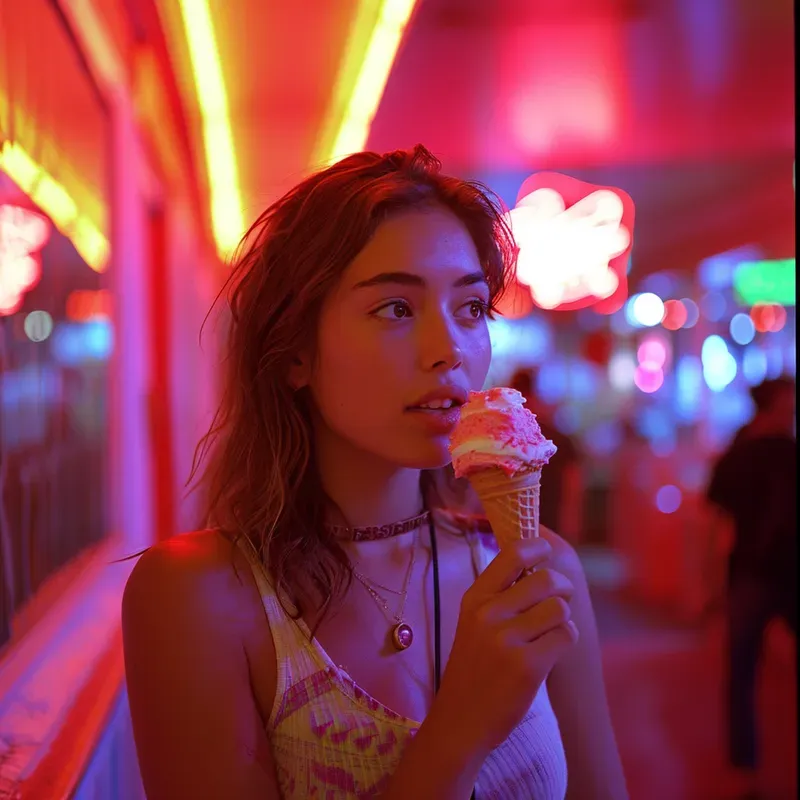 1980s Vibrant Glam Film Aesthetics