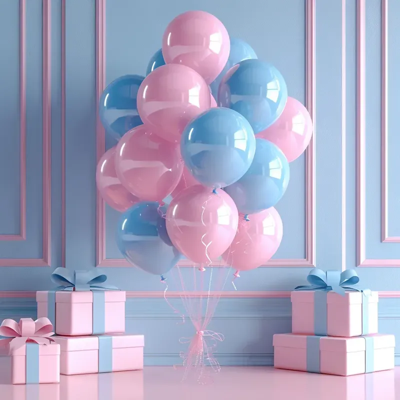 Baby Shower Or Gender Reveal Party Scenes