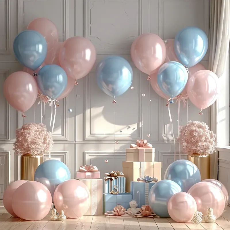Baby Shower Or Gender Reveal Party Scenes