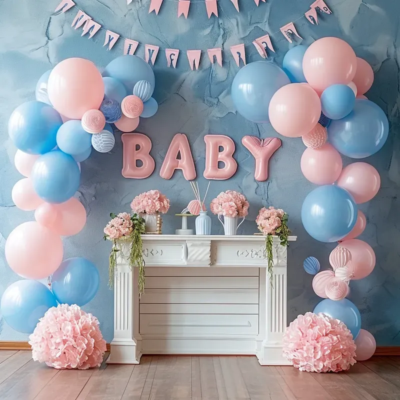 Baby Shower Or Gender Reveal Party Scenes