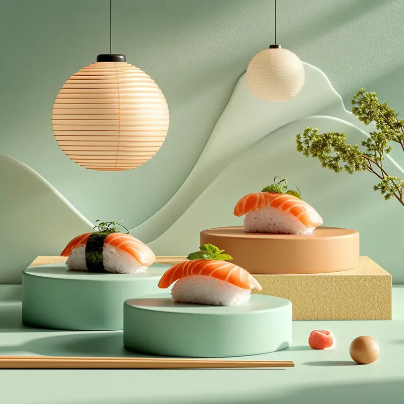 3D Soft Pop Food Dessert Displays