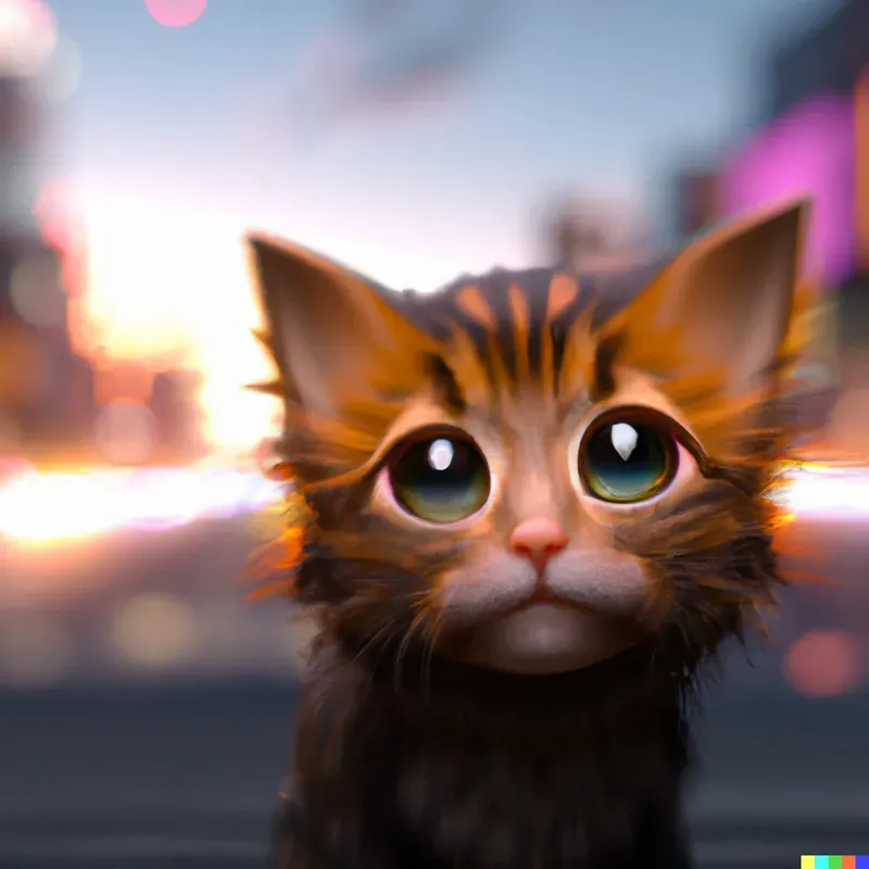 Cute Kitten Characters