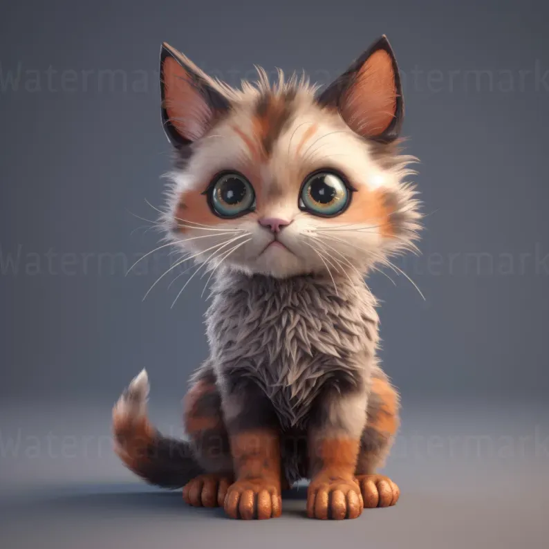 Cute 3D Baby Animals