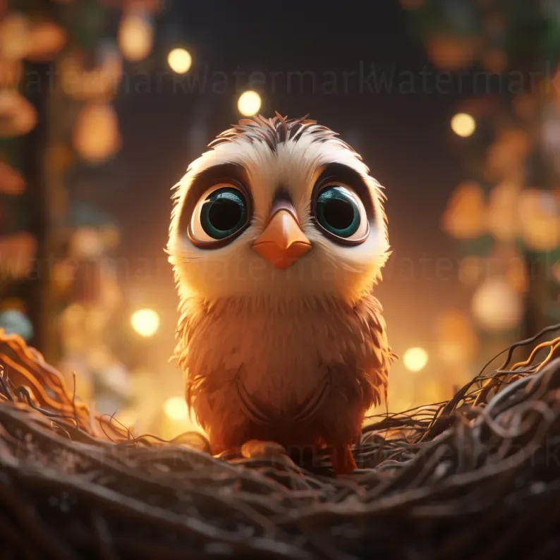 Cute 3D Baby Animals