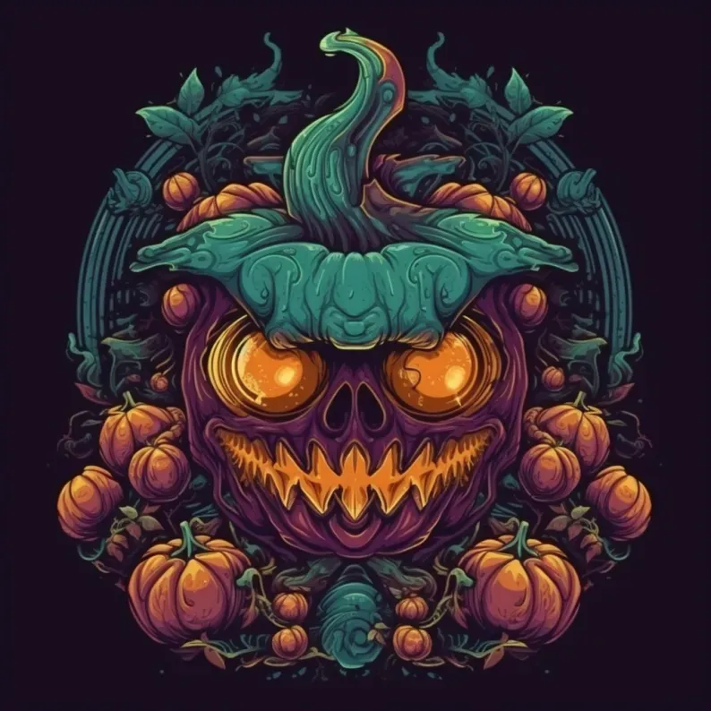 Graphic Tshirt Prints For Halloweens