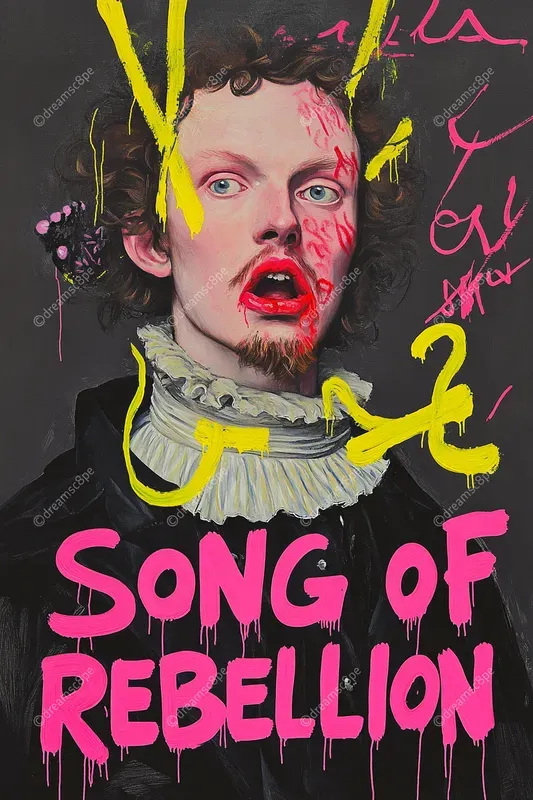 Baroque Graffiti Portrait Series